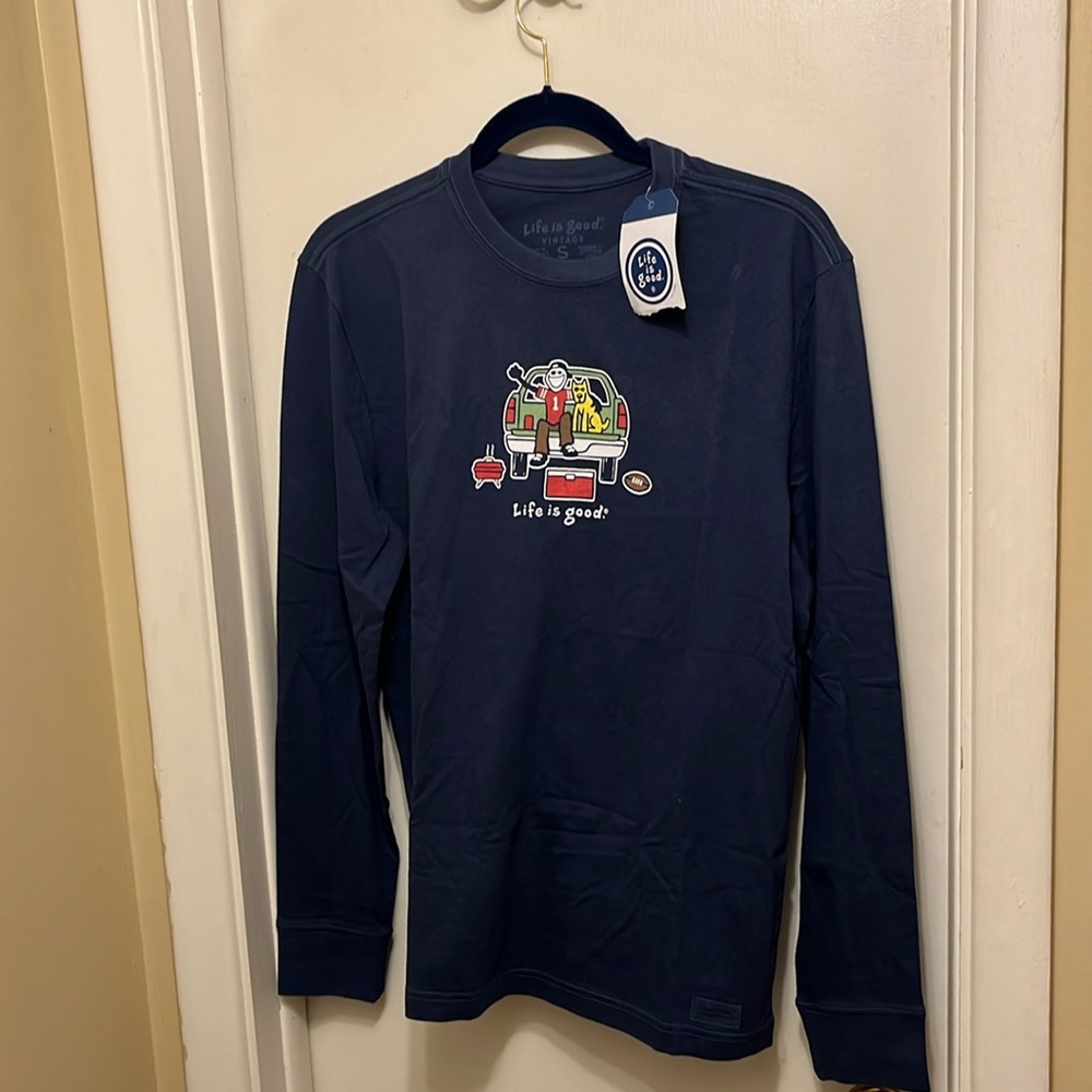 Life Is Good shirt. NWT